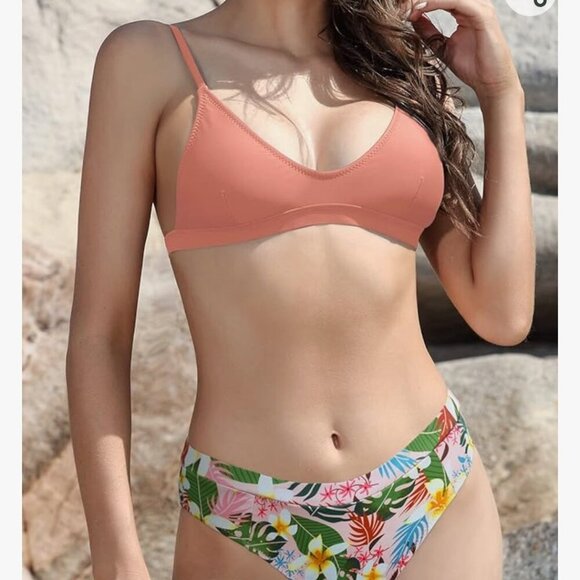 🔥3/$42 w FREE SHIPPING🔥 NWT SHEKINI Women's Bikini Two Piece - Picture 4 of 5
